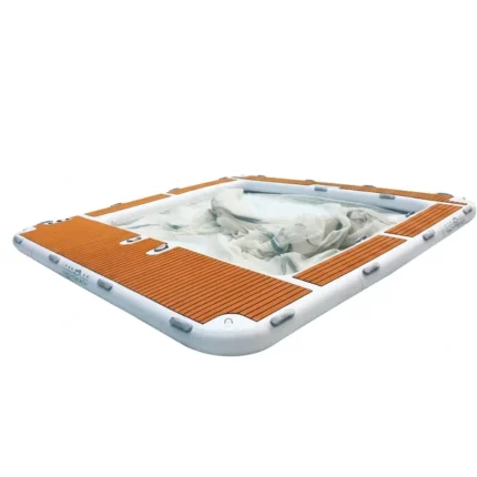 10 Kişilik 400 kg Taşıma Kapasiteli Büyük Şişme Platform